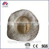 Traditional Straw Hat Summer Large Brim Straw Hat thumbnail-4