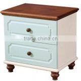 Mediterranean Style Prefab House New Design Solid Wood Blue Bedroom Furniture Set thumbnail-5