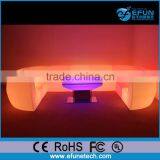 Led Sofa Chair and Table,modern Design Led Furniture Sectional Sofas Lighting
