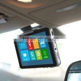 2016 FHD 1080p Dual Lens Wifi Intelligent Smart 5.0 Inch Touchable Screen Car DVR With GPS Navigation and GPS Tracker thumbnail-4