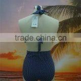 New Arrival Dot Print Fashion Retro High Waist Bikini thumbnail-2