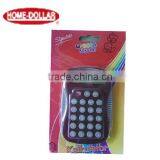 Two Sides Press Office Gifts Round Key Transparent Calculator