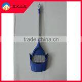 New Design Useful Folding Plastic Broom And Dustpan Set thumbnail-1