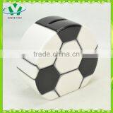Football Shape Ceramic Piggy Banks for Kids thumbnail-6