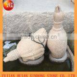 Dancing Stone Water Fountain With Swan thumbnail-2