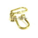 Solid Brass Nautical Shackle Key Chain Marine Key Chain Nautical Keychain thumbnail-1