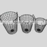 Large Laundry Hamper, Metal Wire Laundry Basket thumbnail-2