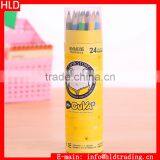 Factory Wholesale Mr. Cuya 24pc Eco Friendly Cardboard Tube Color Drawing Pencil Set thumbnail-1