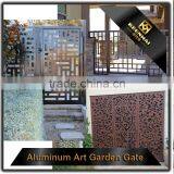 Laser Cut Aluminum Panel Main Entrance Gate Design for Villa thumbnail-3