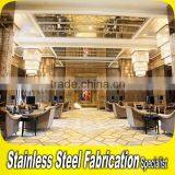 Custom Made Stainless Steel Decoration Restaurant Interior Design thumbnail-3