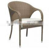 2017 Trade Assurance New Design Outdoor French Style Stackable pe Round Rattan Modern Armchairs Furniture thumbnail-1