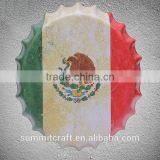 Vintage 40CM Large Beer Cap Metal Wall Art thumbnail-4