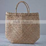 High Quality Best Selling Sea Grass Shopping Bag WITH HANDLE From Vietnam thumbnail-1