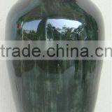 High Quality Best Selling Lacquer Dark Blue Style Brush Vase From Vietnam thumbnail-1