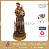 12 Inch Polyresin Catholic Religious Items Souvenirs Saint Francis Statues thumbnail-1