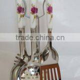 Dinnerware -Stainless Steel Ceramic Serving Spoons thumbnail-3