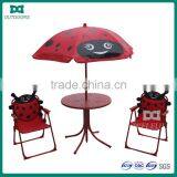 Top selling kids garden furniture outdoor kids folding table and chair