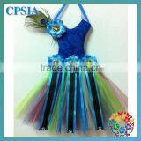 Wholesale Peacock Bow Holder With Feather Flower Fashion Bow Holder thumbnail-1
