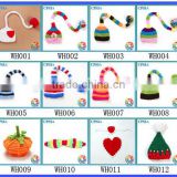 2014 Wholesale Orange Green Latest Infant Baby Halloween Pumkin Crochet Pattern Photography Props On Sale thumbnail-1