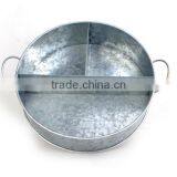 Chinese Factory Many Different Size Metal Food Tray, Round Cheap Metal Tray thumbnail-2