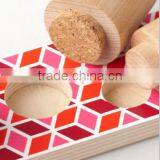 Glass Goblet Wooden Put Rack,Spice Rack thumbnail-2