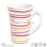 14oz White Custom Printed New Bone China Mugs thumbnail-1