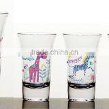 1.5oz 2oz 2.5oz 3oz Animal Woman Gril Color Printing Sheezer Shot Glass Cup thumbnail-1