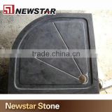 Granite stone sector shower base