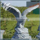 Garden Art Sculpture Stone Eagle Statue thumbnail-1