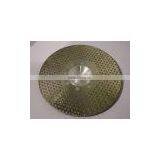 Electroplated Diamond Saw Blades for Cutting Alabaster With Continuous Rim