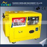 5KW Silent Diesel Generator With 186FA Engine,air Cooled,small Genset for Homeuse thumbnail-1