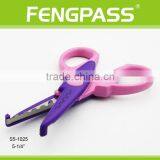 S5-1025 5.25 Inch 2Cr13 Stainless Steel Blade With Plastic Handle Zig Zag Shears thumbnail-4