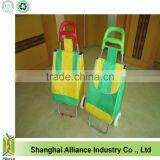 2016 Wholesale Reusable Oxford Shopping Bag Hot Sale Polyester Shopping Trolley Bag thumbnail-1