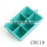 CBU19 Easy Release Silicone Ice Cube Tray Mold With 6 Small Cell thumbnail-2