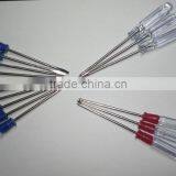 Small Plastic Handle With Magnetic Phillips, Flathead Screwdriver,transparent Handle thumbnail-2