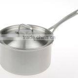 Kitchen Utensil Stainless Steel Double Bottom Health Milk Pot thumbnail-1