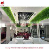 Artificial Indoor Wall Plant Wall Decoration Artificial Grass Wall for Shopping Mall thumbnail-2