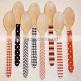 Cheap Disposable Custom Printed Wooden Spoon thumbnail-1