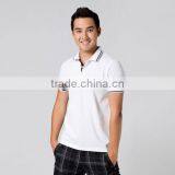 Wholesale and Blank White Men Polo Shirts ,100% Cotton Promotional Men Polo Shirts thumbnail-1