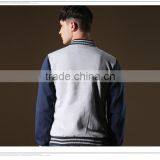 Men's 100%cotton Baseball Uniform Coat With Buttons thumbnail-1