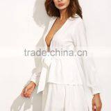 V Neck Sexy Dresses Women Summer Dress up Games for Girls Free Online Games thumbnail-3