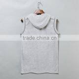 Tank Top Hoodie Hip Hop Street Sublimation Blank no Minimum. Cheap Price. 3 Colors thumbnail-2
