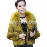 CX-G-A-48C Rabbit Fur Lady Fashion Jackets