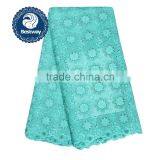 African Lace Fabrics Swiss Voile Lace With Stones Swiss Cotton Lace SL0426 thumbnail-3