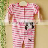 2011 Spring Baby Clothes 100% Cotton Long Sleeve Embroider Sleepwear thumbnail-1