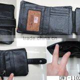 Fashion Hot Popular Black Genuine Leather Men Notecase thumbnail-1