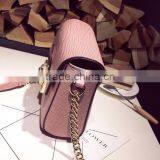 Zm50261b 2017 Latest Lady Single Shoulder Crossbody Bag Lock Catch Pure Color Bags Women thumbnail-2