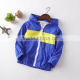 S16138A Kids Toddler Boys Jacket Coat Spring Autumn Hooded Windbreaker thumbnail-4