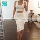High Quality European Style Sexy Hip Up Skirt And Top thumbnail-2