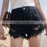 Runwaylover 5321 High Quality Ladies Hot Sale Ladies Rivet Shorts thumbnail-2